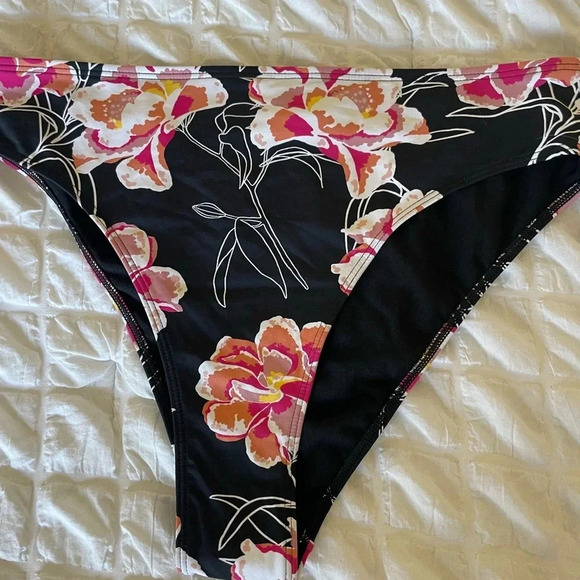 Roxy floral high rise bikini bottom - Picture 5 of 11